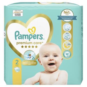PAMPERS Premium Care, pelenka, méret: 2, 23 db